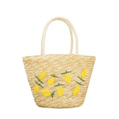 TAVIMART - Handmade Straw women Handbags Summer Tote Large capacity Embroidery Vacation Beach bag Female Shoulder Bag bolsa feminina Size: upper part 39CM wide, lower part 15CM wide, 20CM high shoulder belt 20CM Embroidered Shoulder Beach Bag For Daily Use, Embroidered Double Handle Vacation Bags, Beige Embroidered Straw Bag For Everyday Use, Casual Embroidered Straw Tote Bag, Casual Embroidered Tote Beach Bag, Embroidered Beige Straw Bag For Daily Use, Daily Use Embroidered Bucket Bag, Embroidered Beige Shoulder Bag For Vacation, Casual Embroidered Beach Bag