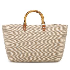 Give any look a beachy vibe with this woven rope tote from French Connection. The Biscay Retro tote features an open top construction with a PU leather trim. The detachable zipper pouch features the brand's signature logo! Roomy and casual, you'll love the easy appeal of this charming tote bag. Slouch Bags, Large Handbags, Beauty Ideas, Shopper Tote, Small Handbags, Large Bag, Shopper Bag, Cotton Rope, Open Top