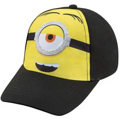 Kevin Minion, Minions Fans, Yellow Clothing, The Greatest Gift, Boys Accessories, Cap Design, Colorful Design, Baseball Caps, Sun Hat