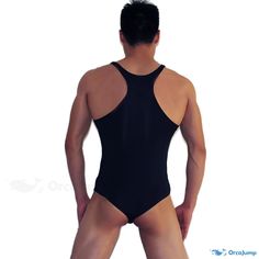 Orcajump - Sleek Nylon Silky Bodysuit – Comfortable and Seductive One-Piece Swimsuit Stretch T-back Bodysuit For Swimming, High Cut Nylon Bodysuit For Swimming, High Stretch Nylon One-piece Bodysuit, One-piece Bodysuit For The Gym, Solid One-piece Bodysuit For The Gym, One-piece Bodysuit For Gym, Black Nylon High Cut Bodysuit, Sports Bodysuit With Lined Body And T-back, Nylon Backless Bodysuit For Club