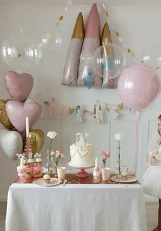 2nd Birthday Photo Shoot Ideas Studio, Princess Birthday Aesthetic, Birthday Theme Ideas For Kids, 4 Yr Birthday Ideas, Toddler Girl Party Ideas, Fairytale Birthday, Sofia The First Birthday Party, Princess Birthday Party Decorations, Fairy Garden Birthday Party