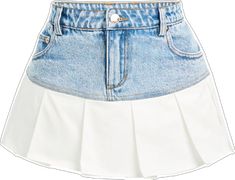 Spring Mini Pleated Skirt With Pleated Hem, Chic Pleated Denim Skirt, Chic Summer Pleated Mini Skirt, Spring Pleated Mini Hem Skort, Chic Summer Pleated Skirt With Mini Hem, Chic Mini Hem Pleated Skirt For Summer, Chic Mini Hem Pleated Summer Skirt, Casual Pleated Tennis Skirt For Spring, Trendy Pleated Mini Hem Skort