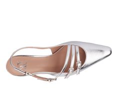 Meet the Imari heel, your ultimate strappy dream come true. With its sleek pointy toe and alluring strappy design, this heel exudes sophistication and style. Crafted from faux leather, it offers both durability and elegance. Elevate any outfit with the Imari, whether you're dressing up for a special occasion or adding flair to your everyday look. Faux Leather upper, Slingback strap with adjustable buckle closure,2.25\ block heel, Pointed Toe, Faux Leather lined footbed, Rubber outsole | Women's Strappy Slingback Pumps For Spring Formal, Strappy Slingback Pumps For Formal Spring Events, Formal Strappy Slingback Pumps For Spring, Spring Strappy Slingback Pumps With 4-inch Heel, Strappy Slingback Pumps With 4-inch Heel For Spring, Chic Strappy Heels With Pointed Toe, Chic Pointed Toe Heels With Strap, Spring Slingback Pumps With Straps For Night Out, Spring Slingback Pumps For Night Out