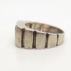 925 Sterling Silver Vintage C Z Modernist Ring Size 8.5 Weight: 8.4g WELCOME TO PAWN SHOP We are an actual pawn shop and have been in business for over 25 years. Since 1990, our establishment has been serving a variety of clients by providing them with short term cash solutions and options of liquidity regarding their treasured heirlooms. Acknowledging that today′s customers are very sophisticated and are looking for a variety of investments, our acquisitions are hand-picked for our special clie Multiple Rings, Modernist Ring, Pawn Shop, Dragon Design, Signet Ring, Hand Picked, 25 Years, Vintage Rings, Vintage Jewelry