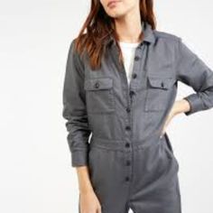 New Outerknown Utility Coveralls S.E.A Jumpsuit Navy Blue Sz S You Won't Find An Easier Outfit Than This No-Fuss Jumpsuit That Gets You Dressed And Out The Door In Seconds. A Form-Meets-Function Piece Made With A Soft Organic Cotton/ Linen Blend That's Garment-Dyed For A Lived-In Feel. Classic Corozo Nut Button Entry And Tons Of Pockets So You Can Leave Your Purse At Home. Feminine Detailing Includes A Rounded Collar, Adjustable Waistline And Tapered Leg That Looks Great Rolled Up Too!. Long Sle Utility Long Sleeve Jumpsuits And Rompers With Button Closure, Utility Long Sleeve Jumpsuits For Work, Utility Style Long Sleeve Denim Jumpsuit For Work, Utility Long Sleeve Jumpsuits And Rompers For Workwear, Long Sleeve Utility Jumpsuit For Work, Casual Overalls With Button Closure For Workwear, Fall Button Closure Overall Jumpsuits, Utility Long Sleeve Jumpsuits And Rompers For Spring, Spring Utility Long Sleeve Jumpsuits And Rompers