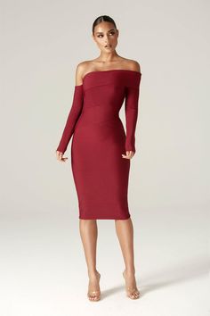 Maroon Dress Outfit, Elegant Bodycon Dress, Dress Maroon, Night Dresses, Maroon Dress, Night Dress For Women, Midi Dress Black, Black Bodycon Dress, Modern Dress