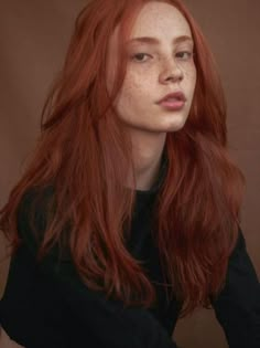 Red Hair Inspo, 얼굴 그리기, Girls With Red Hair, Model Face, Hair Reference, Ginger Hair