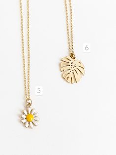 "--NATURE COLLECTION-- This dainty gold monstera leaf necklace is perfect for casual, special occasions or date night. Makes a great gift for Best Friends, Birthdays, Mother's Day, Wedding, Anniversary or any occasion. Choose between 6 beautiful necklace pendants representing the graceful beauty of nature. 1. Tiny Sparkly Bee (12mm x 12mm) 2. Dainty Butterfly (12mm x 10mm) 3. Golden Dandelion (10mm x 16mm) 4. Golden Cactus (9mm x 18mm) 5. Tiny Daisy (11mm x 11mm) 6. Dainty Monstera (16mm x 19mm) Leaf Necklace Gold, Tropical Necklace, Minimalist Bohemian, Dainty Butterfly, Gold Leaf Necklace, Dainty Hoop Earrings, Daisy Necklace, Necklace Pendants, Nature Collection