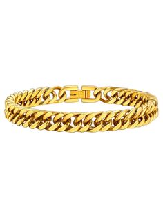 PRICES MAY VARY. How to choose your bracelet size? Wrap around your wrist with a measuring tape, and add 0.5-1 inch (1.25-2.5 cm) to your measurement for a comfortable fit 【Versatile Options】：FaithHeart cuban link bracelet for men comes in a variety of colors, widths & lengths, allowing you to find the perfect match for your personal style. 【Color】：Gold/Black/Silver.【Width】： 8/12/17mm.【Length】: 7.5/8.3/9.1Inch(19/21/23cm) 【Premium Materials】：Crafted from premium materials, 316L stainless steel, Bracelet For Men Gold, Gold Bracelets For Men, Mens Chain, Mens Chain Bracelet, Cuban Link Bracelet, Silver Chain For Men, Mens Bracelet Silver, Miami Cuban, Smooth Edges