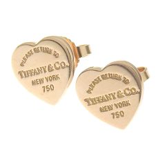 Tiffany & Co. Return To Heart Earrings K18pg Stud Earrings Pink Gold Tiffany & Co. Return To Heart Earrings K18pg Stud Earrings Pink Gold Motif W10 X H9.5mm Post Length 9.0mm Luxury Heart-shaped Earrings For Gifts, Luxury Heart-shaped Earrings As Gift, Luxury Heart Cut Earrings For Gift, Luxury Heart Cut Earrings As A Gift, Luxury Valentine's Day Earrings For Pierced Ears, Luxury Rose Gold Heart Earrings, Luxury Heart Charm Earrings For Valentine's Day, Luxury Double Heart Earrings For Valentine's Day, Luxury Heart Earrings For Valentine's Day Wedding