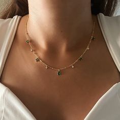 ✨ 25% OFF YOUR FIRST ORDER ✨ * Get 25% OFF your first order when you follow us on Instagram @kampydesigns  Emerald teardrop choker necklace. A timeless dainty piece, a perfect birthday gift to add on her classic jewelry collection.  EMERALD NECKLACE DETAILS * Material: 925 Sterling Silver & 14k Gold Plated, Cubic Zirconia Crystals * Colors: Available in Gold & Silver * Size: 40cm +5cm Adjustable SHIPPING * ✈️ Ships in 1-3 business days. * Upgrade shipping at checkout for faster delivery + tracki Country Necklace, Emerald Pendant Necklace, Emerald Necklace Pendant, Arabic Jewelry, Necklace Emerald, Mini Earrings, Emerald Pendant, Gold Choker Necklace, May Birthstone