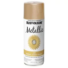 rust - oleeum metallic spray paint in gold