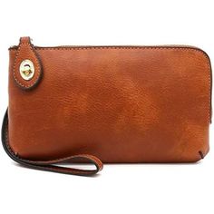 - 8.5"(L) X 5"(H) X 0.5"(D), Slim & Lightweight - 6 Card Slots & 1 Inside Pocket - Zipper Closure With Turn Lock, Faux Leather, Gold-Tone Hardware & Metal Zipper - Come With Wrist Strap(7") & Adjustable Shoulder Strap(47", Can Be Extended To 52") Brown Clutch Wristlet With Cell Phone Pocket, Brown Rectangular Wristlet With Cell Phone Pocket, Brown Handheld Clutch With Mobile Phone Bag, Brown Clutch Mobile Phone Bag, Daily Use Brown Wristlet With Cell Phone Pocket, Side Purses, Orange Purse, Fossil Purse, Tory Burch Purse