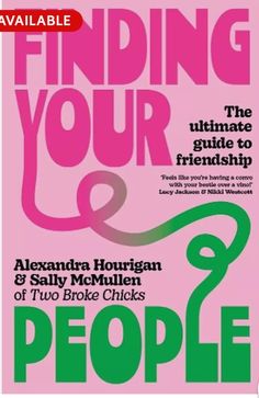 the book cover for finding your and people