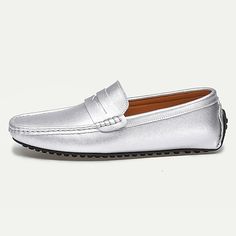 Category:Loafers  Slip-Ons; Upper Materials:Leather; Lining Materials:PU; Gender:Men's; Toe Shape:Square Toe; Outsole Materials:Rubber; Closure Type:Loafer; Function:Comfortable,Slip Resistant; Listing Date:05/18/2024; 2024 Trends:Comfort Loafers,Penny Loafers; Foot Length:null; Foot Width:null Silver Casual Slip-on Loafers, Leather Lined Slip-on Driving Loafers, Mens Slip Ons, Luxury Men's Slip-on Loafers, Tuxedo Shirt Men, Luxury Gentleman's Slip-on Loafers, Luxury Masculine Slip-on Loafers, Womens Basic Tops, Mens Outdoor Jackets