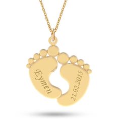 Excited to share the latest addition to my #etsy shop: 14k Solid Gold Mothers Name Necklace http://etsy.me/2DKJuRh #jewelry #necklace #babyshower #newborn #feet #happyfeet #name #namenecklace #mother #mothersnecklace Necklace With Name, Push Present, Push Presents, Baby Footprint, 18k Gold Necklace, Baby Footprints, Mothers Necklace, Gold Necklaces, Engraved Necklace