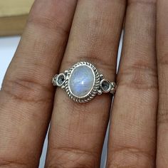 Handmade Rainbow moonstone bohemian ring , you can wear this ring as a party wear ring .. Title - Moonstone ring Stone color - Rainbow Stone shape - Pear Material - Sterling silver 925 Note - We use natural gemstones, so color shade may be little bit different .. we are giving you best quality rings on best price .. contact us for more quantity Bohemian Silver Moonstone Ring, Bohemian Moonstone Ring With Moon Phase Detail, Silver Bohemian Moonstone Ring, Bohemian Moonstone Crystal Ring With Gemstone, Bohemian Moonstone Rings With Natural Stones, Bohemian Moonstone Crystal Ring With Natural Stones, Handmade Bohemian Moonstone Crystal Ring, Bohemian Sterling Silver Moonstone Open Ring, Bohemian Sterling Silver Moonstone Ring