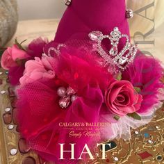 Crown your little one with elegance and enchantment with Calgary and Ballerini’s Princess Cone Hat, a luxury accessory inspired by fairytales and regal charm. Perfect for birthdays, special events, and dress-up adventures, this couture hat is the ultimate addition to your child’s princess ensemble. Handcrafted with premium materials and delicate details, this $300 cone-shaped hat is ideal for families seeking one-of-a-kind, high-end accessories for their little princess. A Luxury Princess Cone H Luxury High Crown Top Hat, Luxury Party Hats With Pinched Crown, Princess Cone Hat, Sleeping Beauty Party, Princess Cape, Sleeping Beauty Fairies, Cone Hat, Rose Birthday, Sleeping Beauty Princess