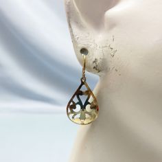 These lovely vintage earrings are perfect for anyone, but even more so if you like subtle beauty in your jewelry. They are beautifully done french wire style earrings in gold vermeil, or gold over sterling silver in a pierced scroll design sterling silver drop. They are marked, 925 for sterling silver.  The earrings measure 1 1/4th inch tall and 5/8ths inch wide. They are in Excellent condition. They will arrive in a lovely gift box.  If you like all kinds of vintage costume jewelry, old silver, Vintage Pierced Earrings In 14k Gold, Vintage Pierced 14k Gold Earrings, Vintage 14k Gold Filigree Earrings, Classic Filigree Earrings, Victorian Gold Earrings For Formal Occasions, Elegant Gold-tone Earrings For Anniversary, Delicate Gold Earrings For Anniversary, Formal Victorian Gold Earrings, Classic Gold-tone Brass Earrings