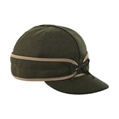 One of the most iconic images of Michigan heritage. The Stormy Kromer Cap with subtle pull down ear flaps has been keeping out the chill of Michigan winters for many generations. This six-panel, hand-stitched beauty is built for long-lasting comfort, and for more than 100 years, it's been an icon of the great American outdoors and a staple of Michiganders from the Pointes to the Porcupines and the Soo to K-Zoo. Specs 23-25 oz. 80% wool/20% nylon 100% cotton flannel lining Six-panel crown constru Stormy Kromer, Cap Winter, Winter Hats For Men, Wool Caps, Fall Scarves, Panel Hat, Men Hats, Recycled Yarn, Casual Hat