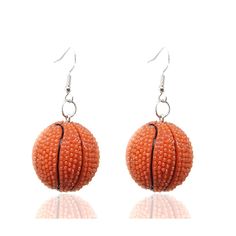 PRICES MAY VARY. Package includes: 1 Pair of 3D Sport Ball Earrings Dangle Drop Earrings Material: PVC; Color/Style: as shown Ball diameter: 2.5cm/1inch These sports ball earrings look vibrant, enthusiastic and cheerful, fit for all sports lovers! Easy to wear with most sportswear or casual clothing, effortlessly create a stylish style that will make you glamorous, cool and stand out in the crowd. Suitable for daily wear or for watching sports games, birthdays, weddings, parties, graduations, ba 3d Basketball, Ball Earrings, Sports Style, Sports Balls, Sports Lover, Sport Soccer, Sports Games, Style Earrings, Casual Clothing