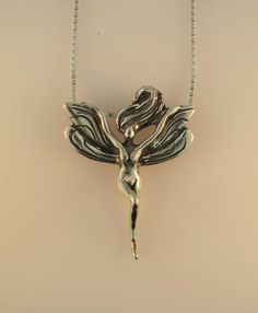 Silver Fairy pendant by martymagic on Etsy, $55.00 Silver Winged Fantasy Jewelry, Fairy Style Silver Jewelry For Gift, Fantasy Winged Jewelry Gift, Silver Pendant Necklace Fairycore Style, Silver Pendant Necklace In Fairycore Style, Silver Fairy Grunge Necklace As A Gift, Silver Fairy Grunge Necklace For Gift, Fairycore Sterling Silver Jewelry Gift, Fairycore Sterling Silver Jewelry For Gifts