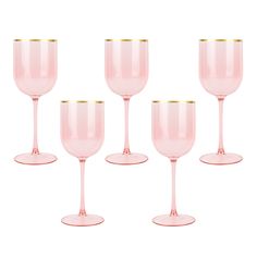 PRICES MAY VARY. Pink Wine Cup with Gold rim Plastic Wine Glasses Set of 10 Elegant Wine Goblets Hard Plastic Wine Cups on Stem 12 Ounce CONVENIENT TO USE: Host a holiday celebration,or Gathering, party or event with these quality plastic wine cups and avoid the need of washing dishes afterwards! PREMIUM QUALITY: 100% food grade, non-toxic, BPA-free plastic! Made of disposable and reusable plastic that is sturdy and durable. IDEAL FOR: Great use For Weddings, Party's, Events, Fundraisers, Celebr Disposable Wine Glasses, Plastic Wine Cups, Plastic Drinking Glasses, Plastic Champagne Glasses, Valentine Tablescape, Pink Wine Glasses, Elegant Wine, Plastic Wine Glasses, Pink Wine