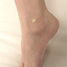 Our Delicate Leaflet Anklet Is Offered In An Elegant Gold Plated Design. The Leaflet Anklet Is Durable And High Quality. For Daily Wear And Special Occasions. Features Gold Plated Durable And High Quality 18k Gold Plated In 3 Layers Zinc Alloy Daily Wear And Special Occasions 22cm + 5cm Nickel Free And Lead Free * Comes With Jewelry Pouch For Safe Keeping Crochet Barefoot Sandals, Leg Chain, Crochet Sandals, Beach Anklets, Women Anklets, Ankle Chain, Foot Jewelry, Women Legs, Chain Anklet