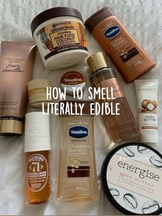 How To Smell Like Brown Sugar, Vanilla Routine, Smell Good Aesthetic, Smell Combos, Skin Care Routine Order, Beauty Routine Tips