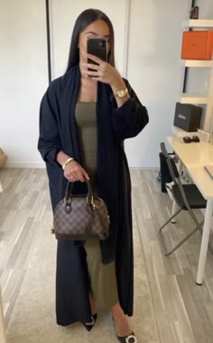 Outfit Kimono, Abaya Outfit Ideas, Modest Summer Outfits Muslim, Eid Outfits Ideas, Corset Fashion Outfits, Abaya Outfit, Outfit Zara, Hijabi Fits, Girly Fits