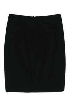 Go for a graphic look with this pencil skirt from DVF! Made with a soft knit, this graphic mini will bring some serious style with a touch of sophistication whether you wear this with sneakers or heels. Size 8 35% Wool, 34% Acrylic, 31% Nylon Pencil silhouette Graphic front pattern Material provides stretch Zippered back Waist 30" Total length 23" Chic Black Elastane Pencil Skirt, Classic Black Pencil Skirt For Night Out, Black Elastane Skirt For Fall, Black Elastane Pencil Skirt For Formal Occasions, Sleek Black Workwear Mini Skirt, Sleek Black Mini Skirt For Work, Black Elastane Skirt For Business Casual, Classic Black Elastane Pencil Skirt, Casual Business Pencil Mini Skirt