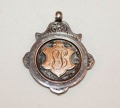 Rare British Sterling Silver 1908 Swim Medal Pendant British School, Birmingham England, Antique Pendant, The Olympics, Ruby Lane, In London, Dates