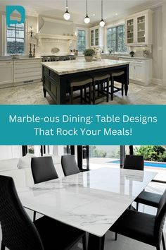 marble dining table designs that rock your meats