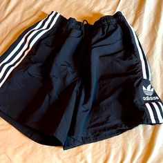 Nwot Adidas Shorts - Mesh Pockets Embroiders Logo On Side. Not Cotton Or Mesh Shorts (Note Of A Windbreaker Material ) Bought And Never Worn Casual Or Athletic Adidas Cotton Bottoms With Built-in Shorts, Adidas Three Stripes Athletic Shorts For Summer, Adidas Three Stripes Shorts For Summer, Adidas Athletic Shorts With Three Stripes For Summer, Adidas Summer Athletic Shorts With Three Stripes, Adidas Three Stripes Summer Shorts, Adidas Athletic Shorts For Streetwear, Adidas Streetwear Bottoms With Elastic Waistband, Spring Streetwear Shorts With Three Stripes