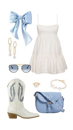 Preppy Summer Dress, Zach Bryan Concert, Looks Pinterest