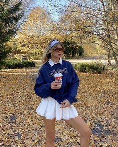 Rok Mini, Rock Outfit, Trendy Outfits For Teens, Interview Outfit, White Skirt, Mode Inspo, Looks Chic, 여자 패션