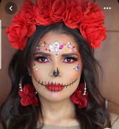 Coco Skeleton Makeup, Easy Catrina Costume, Catrina Makeup Simple, Simple Catrina Makeup Ideas, Catrina Makeup Mexicana Easy, Sugar Skull Couple Costume, Diy Catrina Costume, Simple Day Of The Dead Makeup, Catrina Makeup Kids