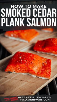 how to make smoked cedar plank salmon on the grill