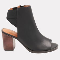 Comfortable Footwear, Leather Boot, Newest Trends, Stacked Heel, New Trends, Shopping List, Leather Heels, Comfortable Shoes, Bootie