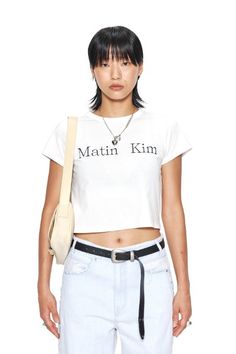 KOODING carries the latest Matin Kim basic tees. KOODING is the global leading shopping website in providing authentic Korean fashion, beauty and lifestyle items, including clothing, cosmetics, shoes, accessories, and bags in affordable, fast, easy, and safe way. Affordable Basic White Tops, Oxford Boots, Shopping Website, Tees For Women, Beauty And Lifestyle, Shopping Websites, Basic Tees, Latest Fashion For Women, Skirt Pants