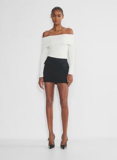 CONTOUR DECO BODYSUIT | Aritzia Aritzia Bodysuit, Feel Nothing, Nothing More, Sweater And Shorts, Second Skin, Denim Shirt, Bra Tops, Hosiery, Denim Skirt