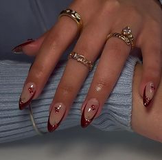 Nagel Tips, Classy Acrylic Nails, Xmas Nails, Classy Nails, Funky Nails, Pretty Acrylic Nails, Chic Nails