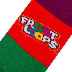 Crazy Socks, Funny Breakfast Cereal Socks for Men, Crew 8-12, Novelty Silly Fun. Crazy Socks by Odd Sox was solely established to dismantle the status quo and to represent all aspects of being yourself. Whether it is the design of our socks, the messages we advocate or the people we represent, we are always supporting the right to express yourself and Stand Out, Be Odd. Knit from a thick, comfortable cotton and elastic/ spandex blend for a breathable, yet stretchy fit. Say goodbye to tired toes Retro Multicolor Cotton Socks, Childhood Breakfast, Funny Breakfast, Sock Design, Laser Engraved Leather, Socks Funny, Plaid Dog Bandana, Elegant Baby, Crazy Socks