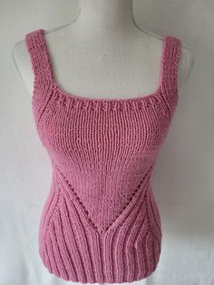 Deep Pink Tanktop: -soft -crochet pattern (as seen in images) -sizing can vary: S-M Knitting Tops, Machine Knit, Womens Tank Tops, Soft Crochet, Deep Pink, Pink Tank Top, Machine Knitting, Womens Tank, Womens Clothing Tops