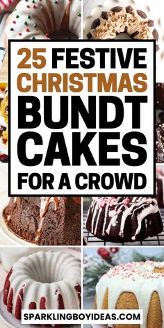 25 festive christmas bundt cakes for a crowd