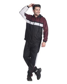 The Ridge windbreaker tracksuit is featured in a three tone color combination as a matching 2-piece outfit. The soft mesh lining absorbs sweat, making this outfit suitable for the GYM, on the sports field or just casual evening walks. Matching outfits have always been in the fashion senses and this fashion design tracksuit compliments current trends in a classy look. About this item1.Full zip up windbreaker Track Jacket with a soft mesh lining and an attached hood with adjustable drawstrings2.Tr Casual Black Tracksuit For Outdoor Activities, Black Tracksuit For Outdoor Activities, Black Outdoor Sportswear Tracksuit, Black Athleisure Tracksuit For Outdoor Activities, Casual Black Tracksuit For Outdoor, Casual Nylon Tracksuit For Streetwear, Black Color Block Track Jacket For Sports, Black Nylon Track Jacket For Training, Functional Black Tracksuit For Jogging