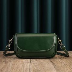 Crossbody Bag woyaza Classic Green Shoulder Bag With Mobile Phone Holder, Classic Green Shoulder Bag With Phone Holder, Green Leather Shoulder Bag For Mobile Phone, Classic Green Mobile Phone Bag, Green Soft Leather Shoulder Flap Bag, Green Soft Leather Flap Shoulder Bag, Green Leather Flap Bag With Mobile Phone Holder, Leather Shoulder Flap Bag, Leather Crossbody Flap Bag