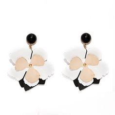 Lilian Big Flower Stud Earrings. Go big with this lovely colorful and leather look flower earrings. What more make your outfit pops and make your face lightens up better than flowers? Great for festive events like weddings and parties. This is what we love spring and summer. Bring the flowers to your days. Item Type: EarringsFine or Fashion: FashionMetals Type: Zinc AlloyGender: WomenMaterial: Metal, Faux LeatherPattern Shape: FLOWER Face Lightening, Make Your Outfit, Flower Stud Earrings, Flower Stud, Big Flowers, Flower Earrings Studs, Flower Studs, Gold Earrings Studs, Flower Earrings