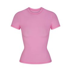 Sold Out Color! Very Soft, Stretchy, And A Teensy Bit See Through. Nwt Questions? Leave A Comment Below! Movie Outfits, Hot Pink Shirt, Pink Tee Shirt, Alexa Demie, 2024 Wishlist, Movies Outfit, Pink Fits, Dark Wear, Pink Tee