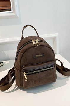 Bag size: Small Material: Suede Imported Product measurements: Length 8.7 in, Width 4.3 in, Height 8.7 in, Weight 8.1 oz Not Now, Pet Holiday, Boutique Homes, Kids Outerwear, Coffee Brown, Backpack Bag, Pop Up Shops, Boho Vibe, Winter Is Coming